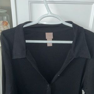 Long Sleeve Collared mini dress